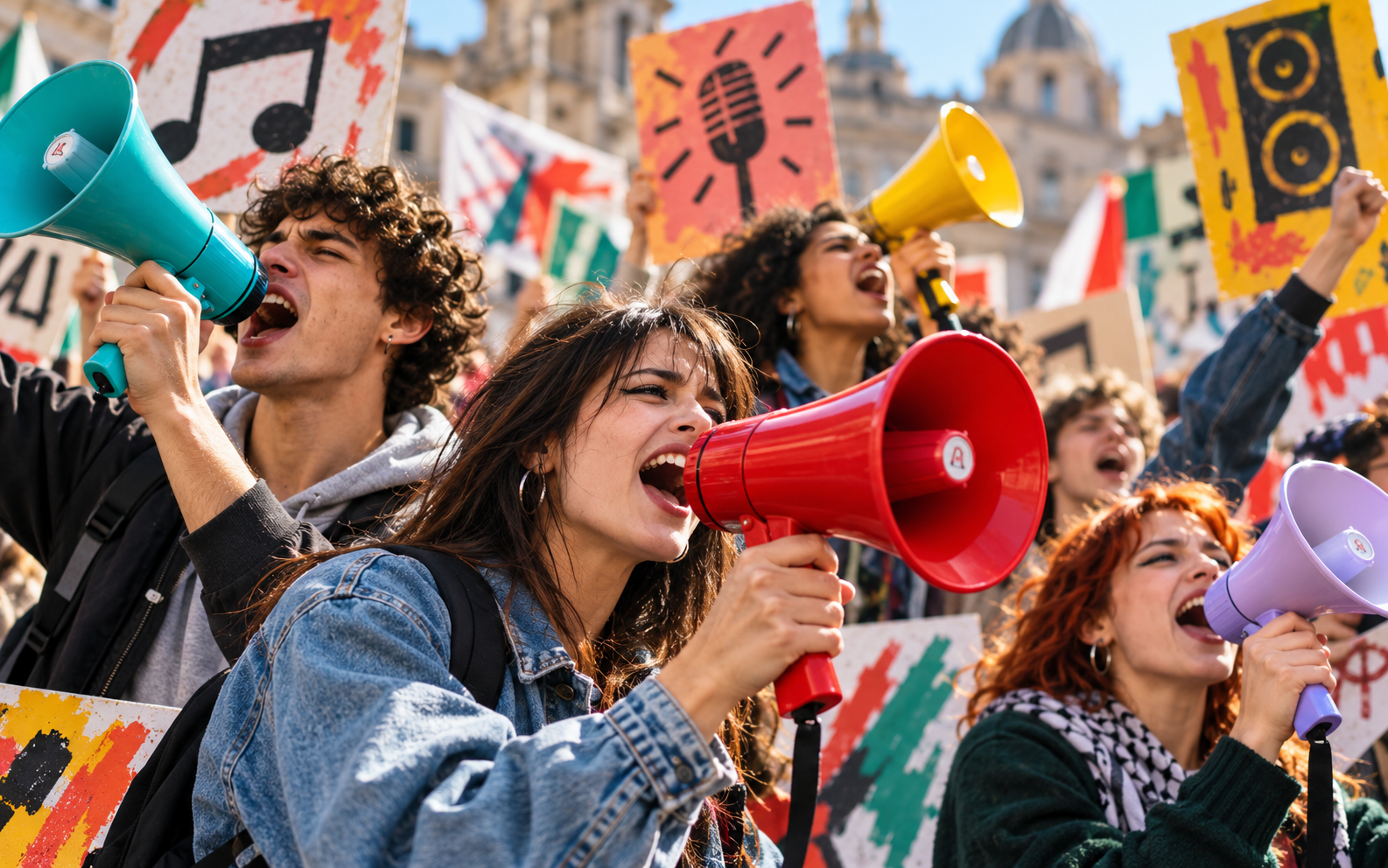 canzoni politiche italiane oggi
